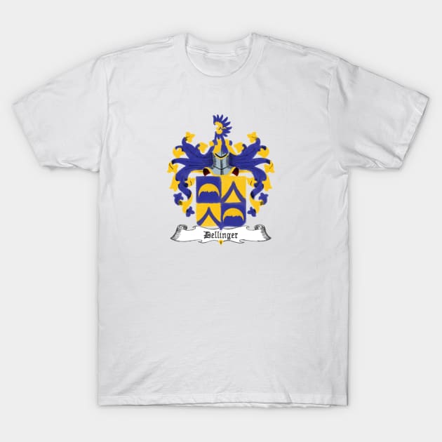 Dellinger Family Crest T-Shirt by Aeriskate